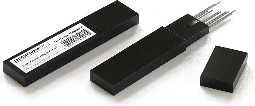 Minas para portaminas Drehgriffel Nr. 2, 0,7 mm, 12 unidades