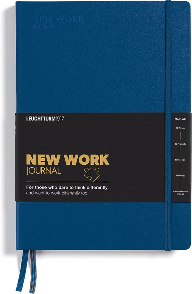 Notizbuch New Work Journal B5, Indigoblau
