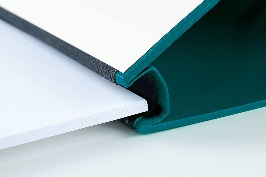 Peka Classeur A4, capacité 150 feuilles, bleu canard