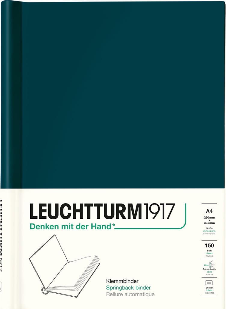 Peka Ringbuch A4, für 150 Seiten, marineblau