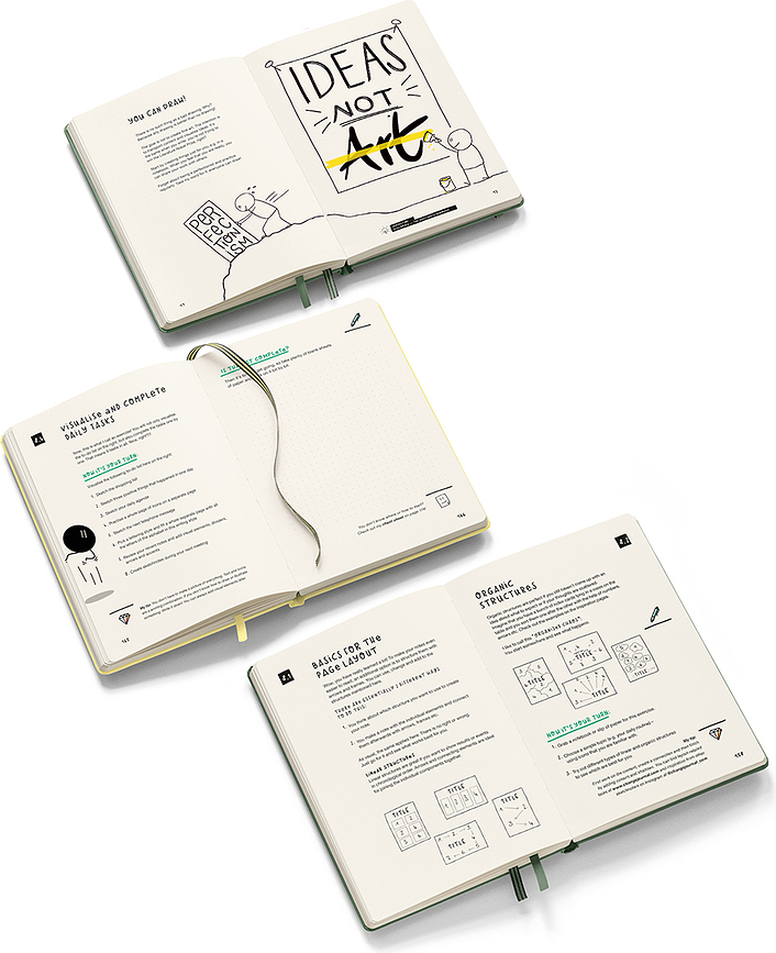 Sketchnote Journal Bilježnica A5 vanilijasta