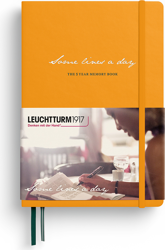 Some Lines A Day Ημερολόγιο 5ετές, A5, πορτοκαλί