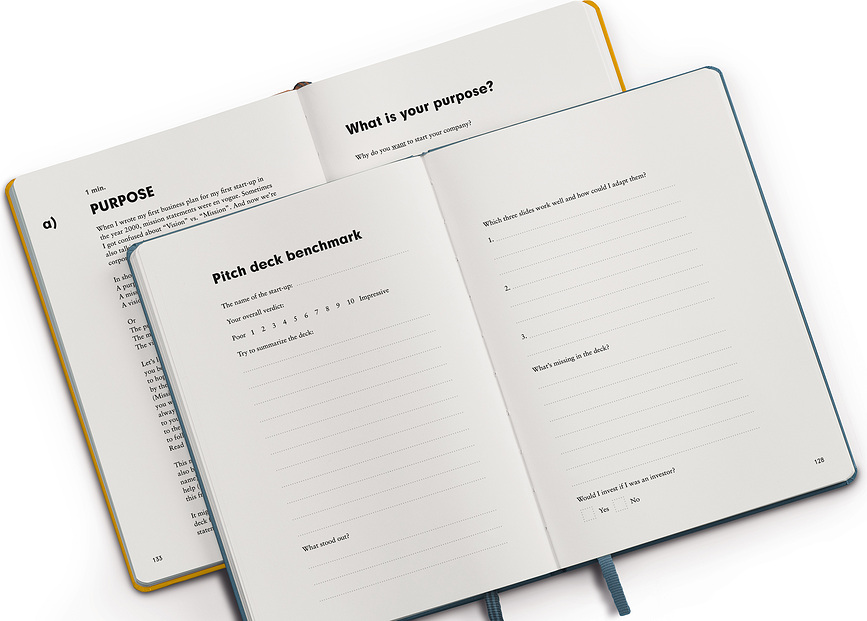 Start-up Journal Carnet A5, orange