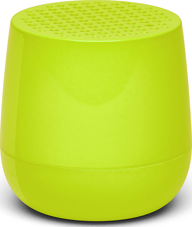 Altavoz brillante Mino+, amarillo