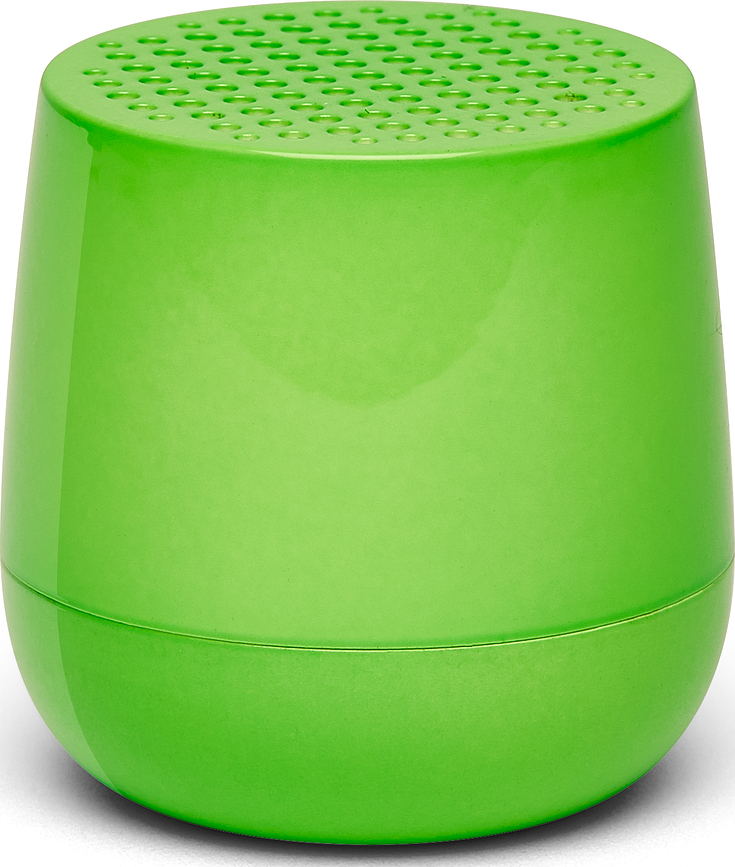 Altavoz brillante Mino+, verde