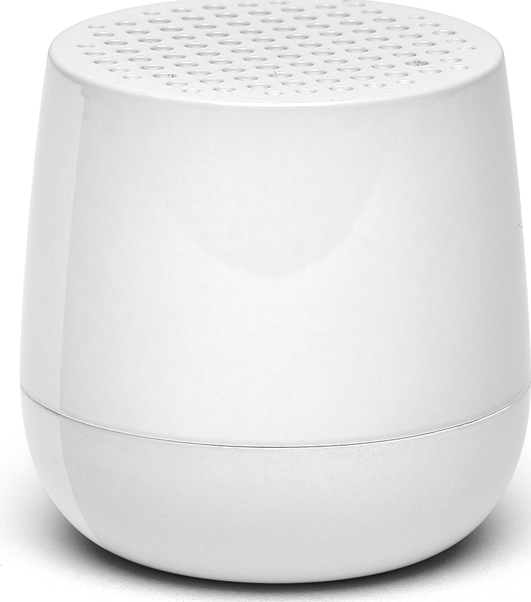 Altavoz Mino+ brillante, blanco