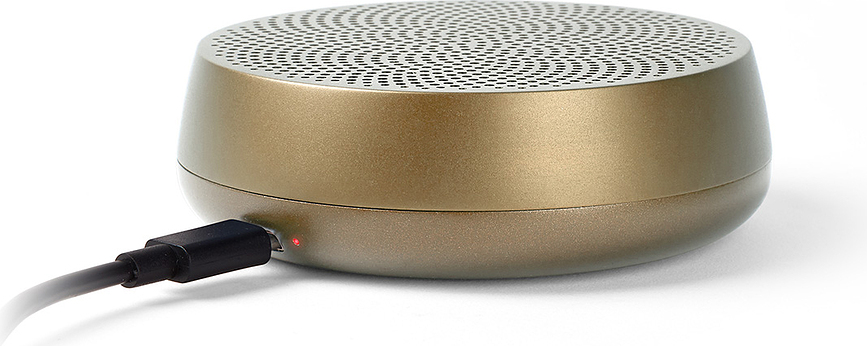 Altavoz Mino+ L, dorado