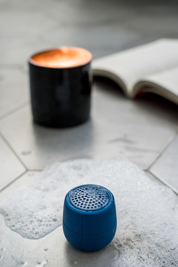 Altavoz resistente al agua Mino X, negro