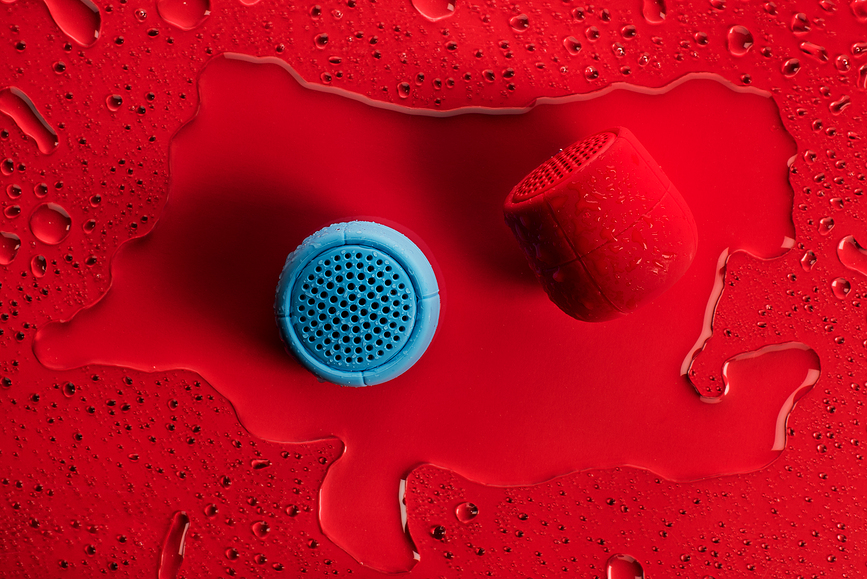 Altavoz resistente al agua Mino X, negro