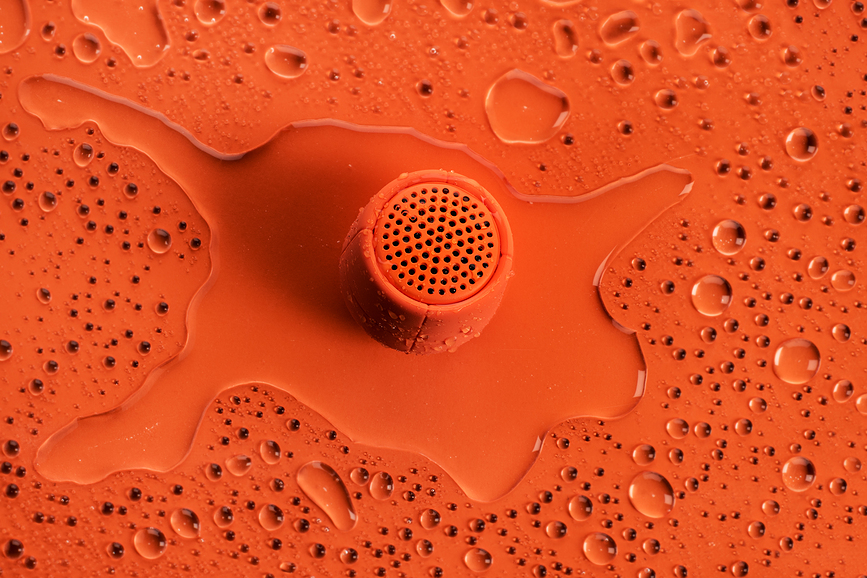 Altavoz resistente al agua Mino X, negro