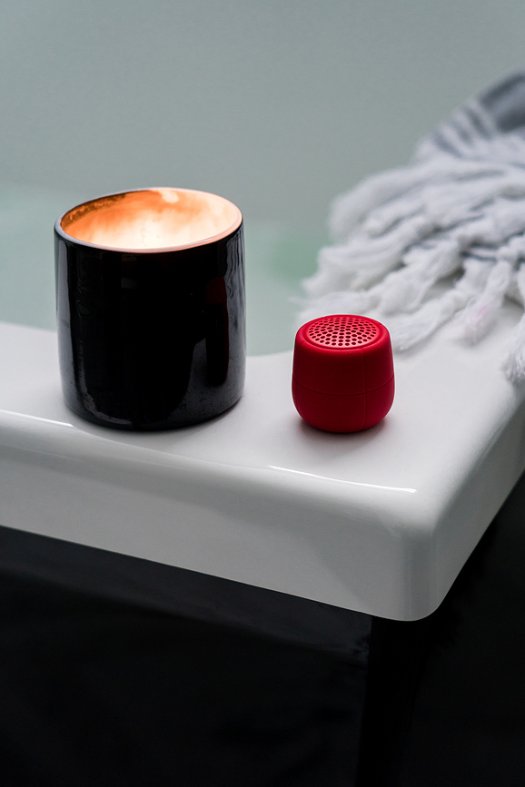 Altavoz resistente al agua Mino X, negro