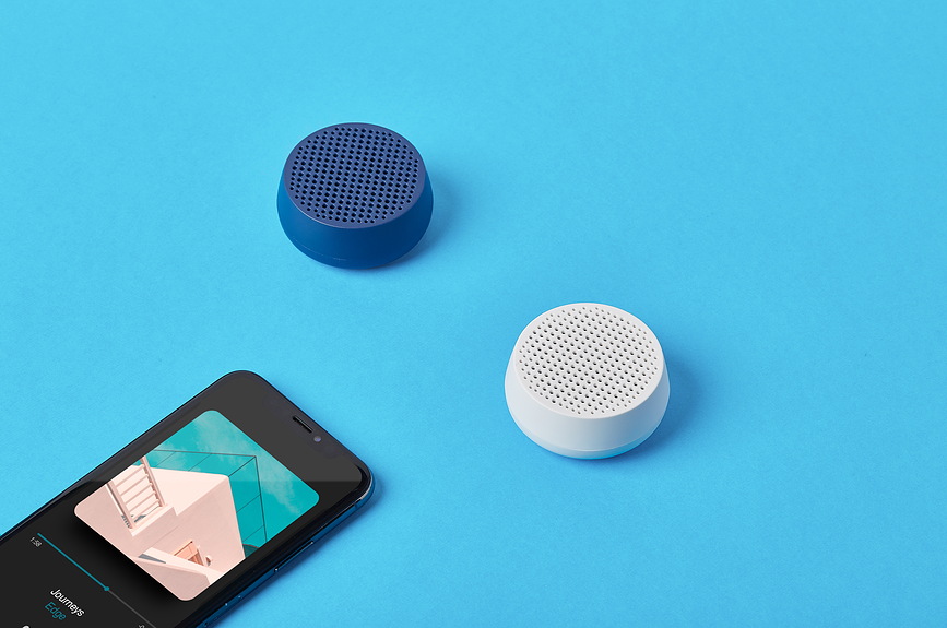 Altavoz Mino S, rosa claro