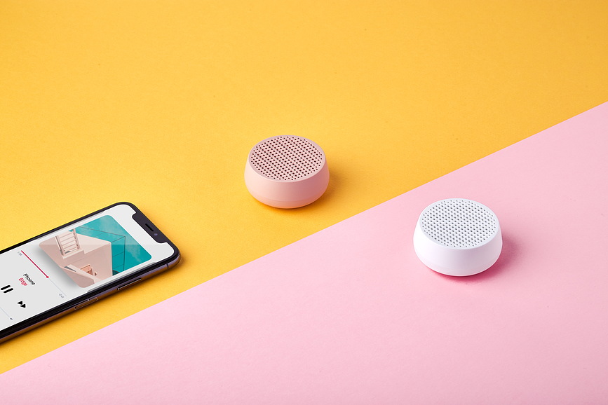 Altavoz Mino S, rosa claro