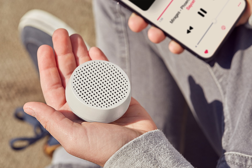 Altavoz Mino S, rosa claro