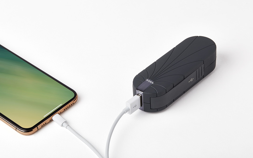 Bali Powerbank, 3000 mAh, μαύρο