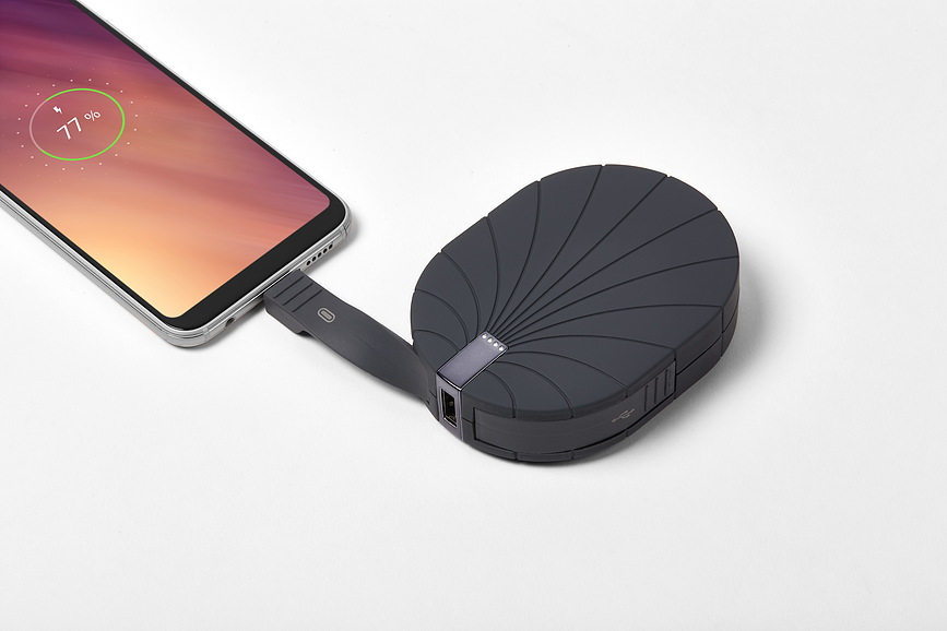 Bali Batterie Externe 10000 mAh, noire