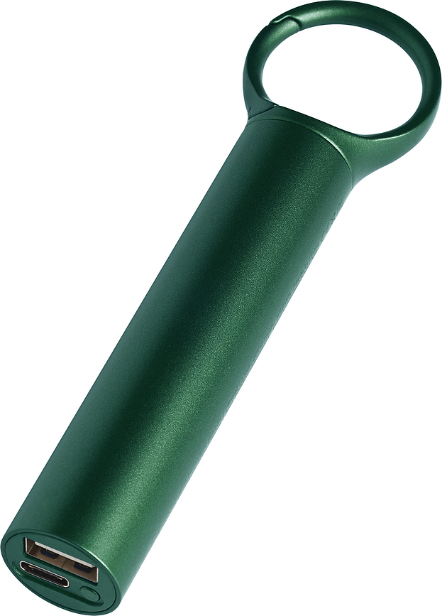 Batería Externa Nomaday, 3000 mAh, verde oscuro