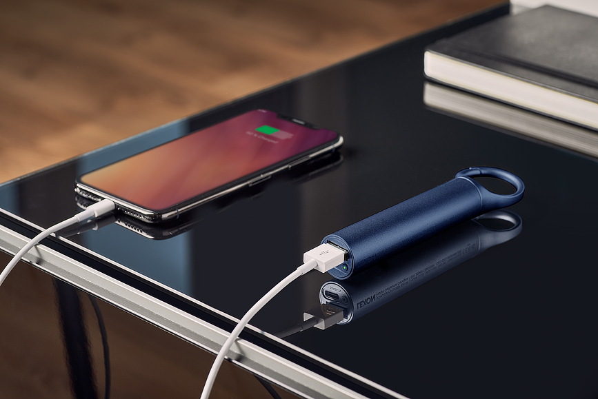 Powerbank Nomaday, 3000 mAh, dorado