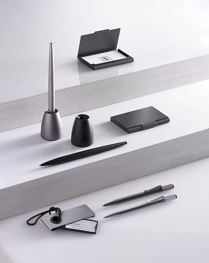 Bee 2 Stylo Bille avec stylet, chrome métallique