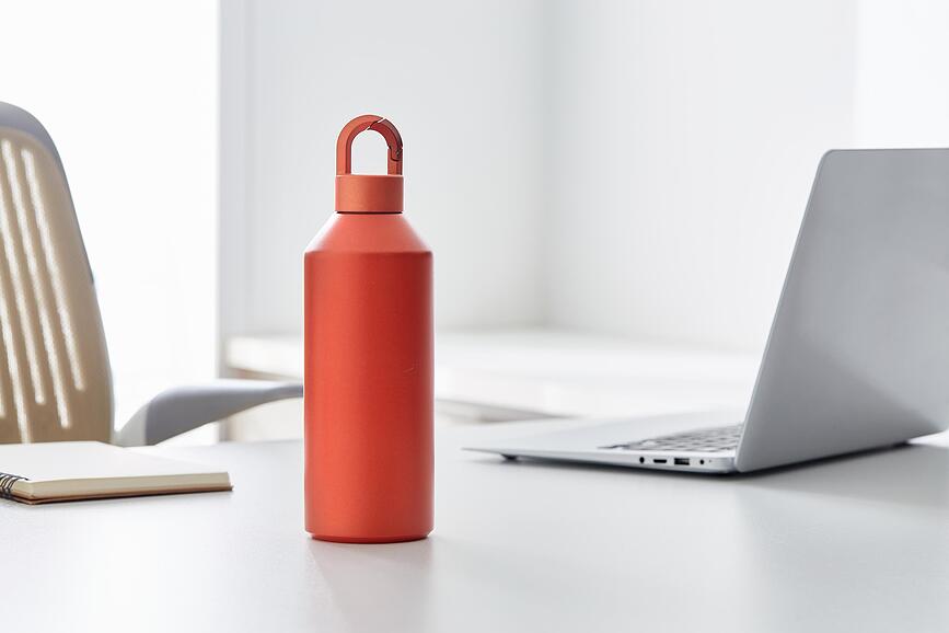 Botella Termo Horizon 500 ml, plata oscura