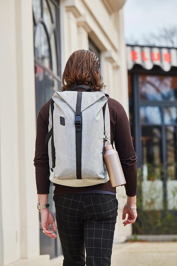 Botella Termo Horizon 500 ml, plata oscura