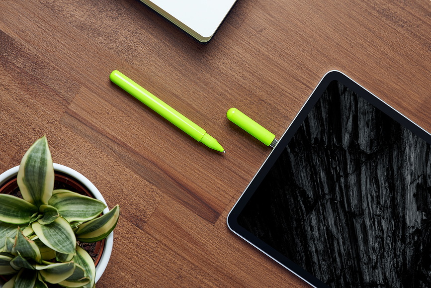 C-Pen Στυλό με USB stick, 32 GB, γυαλιστερό, λευκό