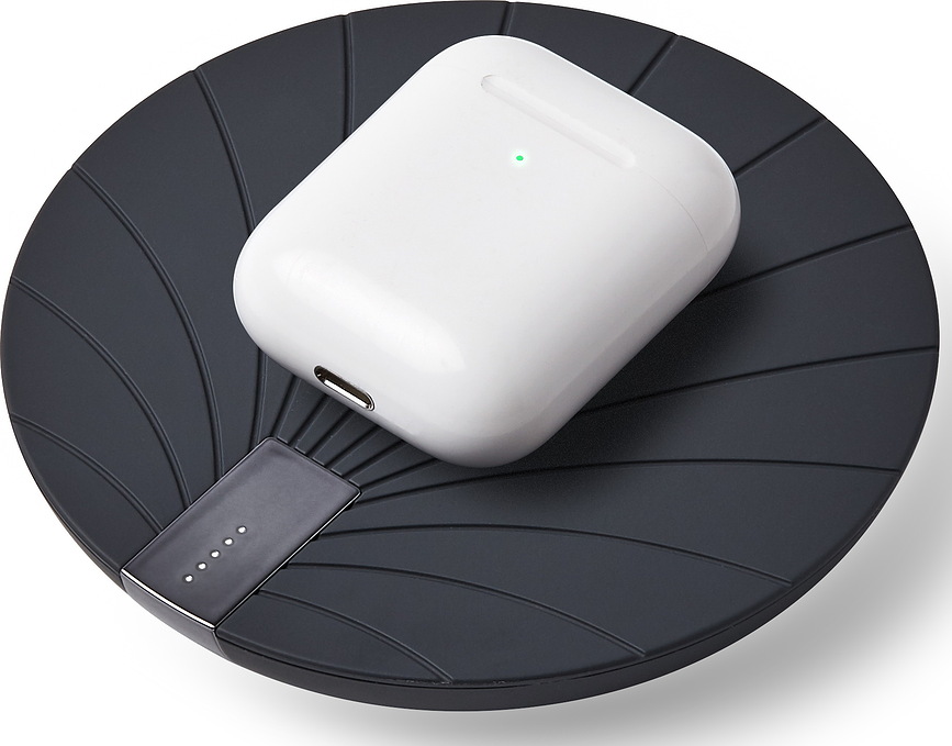 Cargador Inalámbrico con power bank Bali, 5000 mAh, blanco