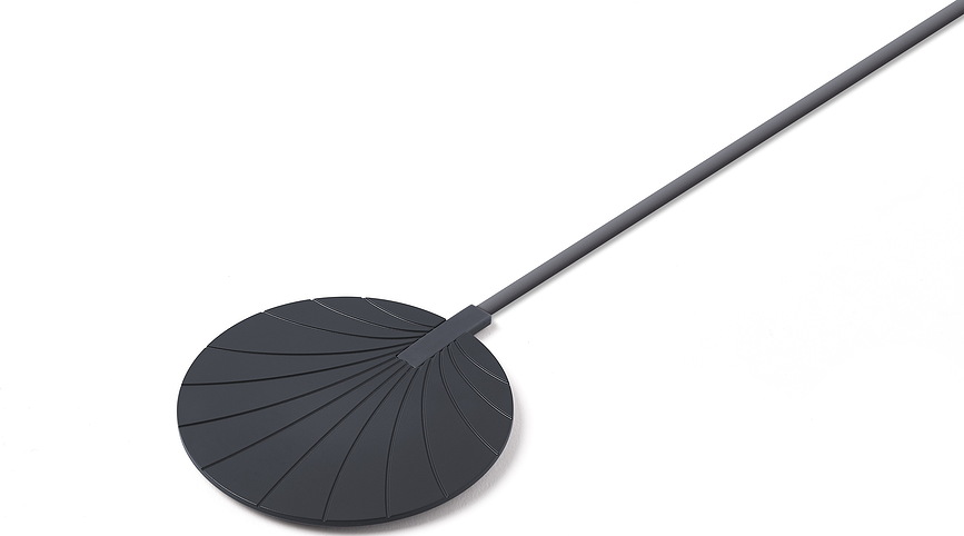 Cargador inalámbrico extra fino Bali, negro