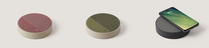 Cargador inalámbrico Oslo Energy, gris