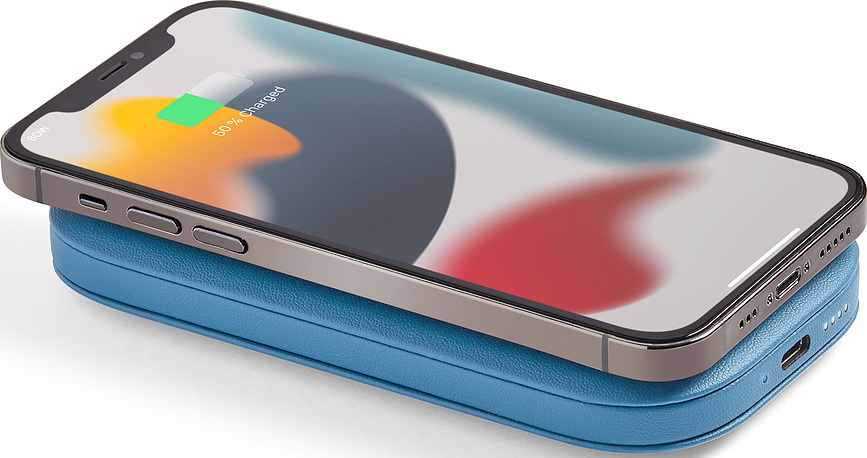 Cargador inalámbrico Softpower, rojo