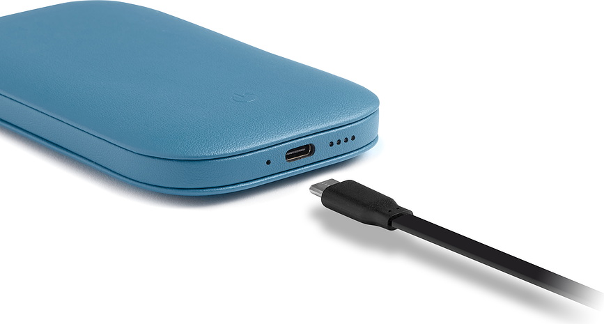 Cargador inalámbrico Softpower, rojo