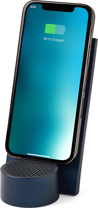 City Ασύρματος Φορτιστής με ηχείο bluetooth, σκούρος μπλε