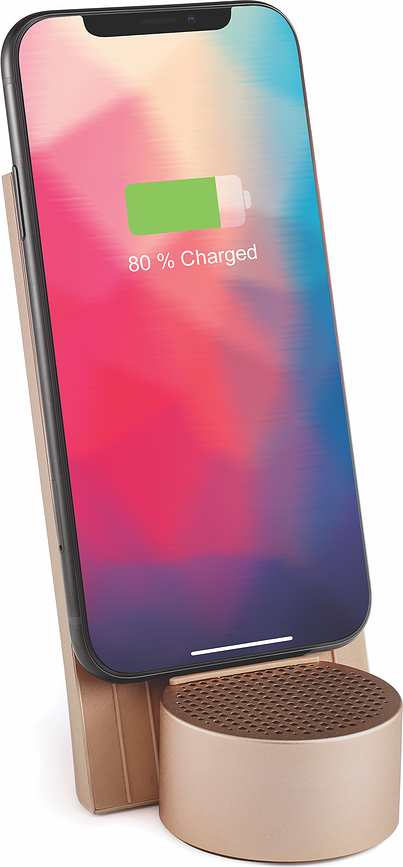 City Ασύρματος Φορτιστής με Ηχείο, πράσινος