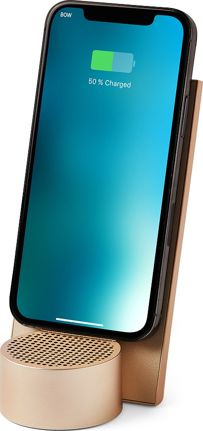 City Brezžični polnilnik z Bluetooth zvočnikom