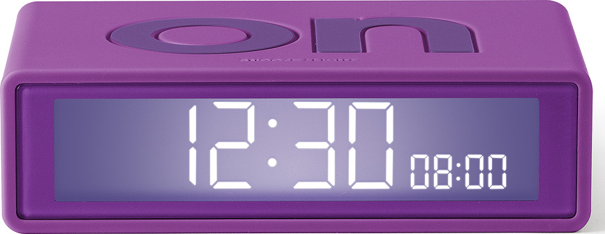 Despertador de viaje Flip+, morado