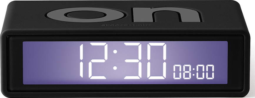 Despertador Flip+, de viaje
