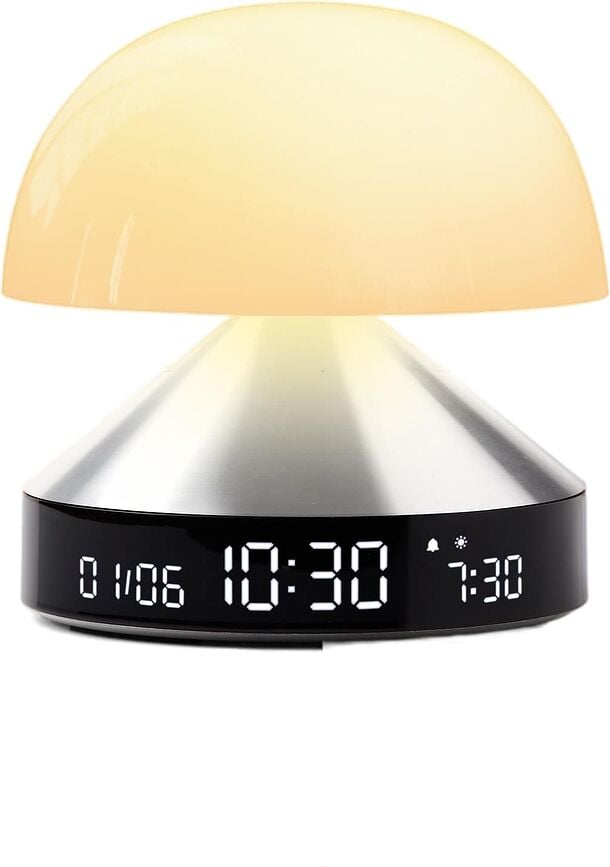 Despertador Mina Sunrise, azul claro