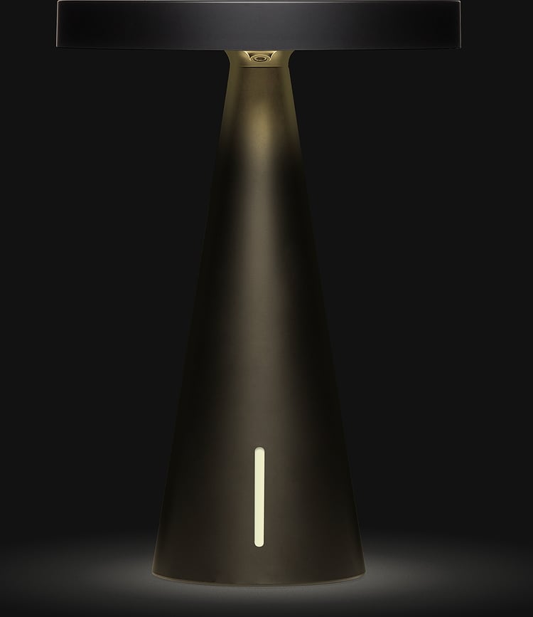 Dosificador de jabón Mano, dorado