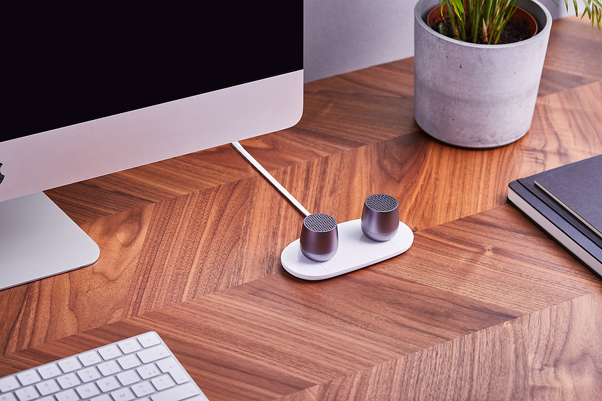 Duo Mini Chargeur sans fil, noir