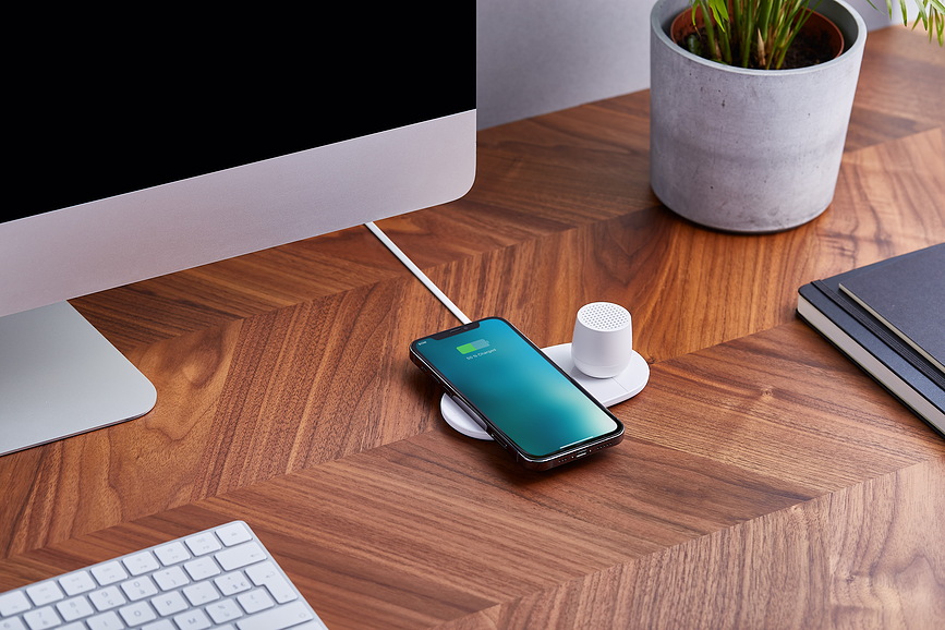 Duo Mini Chargeur sans fil, noir