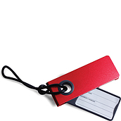 Etichetă de bagaj cu agățătoare Neo roșie