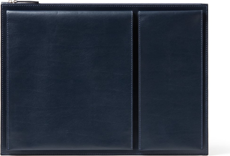 Flat Laptopetui 14 marineblau