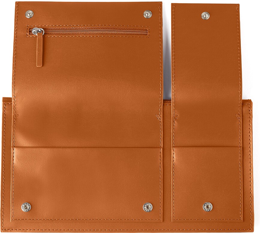 Flat Portefeuille, marron
