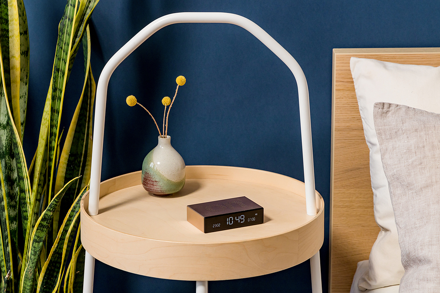 Flip Premium Budilica dvostrana svijetloplava