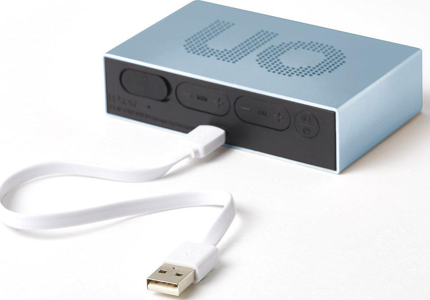 Flip Premium Budilka dvostranska, svetlo modra