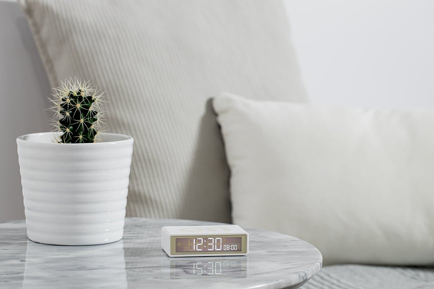 Flip+ Potovalna Budilka, rumena