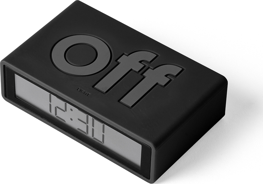 Flip+ Réveil de voyage, blanc