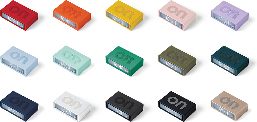 Flip+ Ξυπνητήρι ταξιδιού, κίτρινο