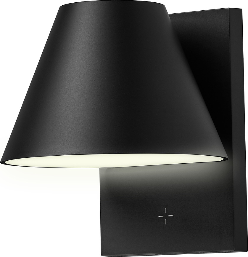 Hellonite Lampa solarna L crna