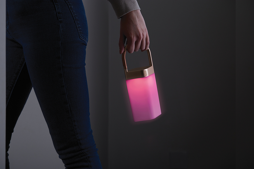 Horizon Lampa bežična LED zlatna